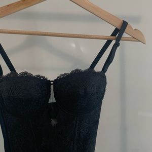 Vintage lace lingerie top